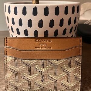 Goyard card holder- NO BOX